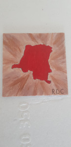 Magnet Carte Congo-Rdc