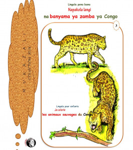 Je colorie les animaux sauvages du Congo-RDC en Lingala-Français